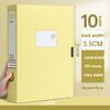 10pcs Large Capacity A4 File Folder Multifunctional Waterproof Document Organizer Dustproof Desktop Storage Document Holder