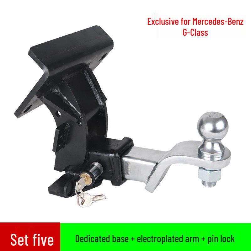 Compatible Tow Hook Support for 19 Mercedes-Benz G-Class Models, Including G500, G63, G350, W463 - Modified Trailer Hitch.