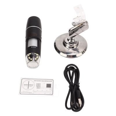 1000X Wireless Digital Microscope WIFI HD Real Time Handheld Microscopes with Correction Ruler for