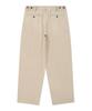 COVERNAT Wide Chino Pants Beige