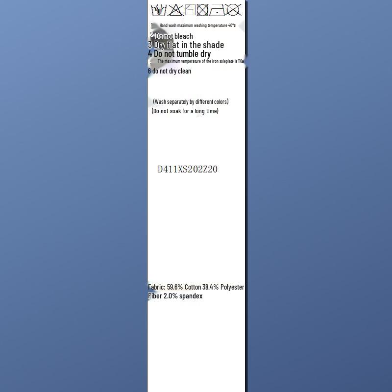 Sancai 2026 Spring Pony Embroidery Basic T-Shirt