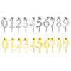 Digital Birthday Cake Candles Number Candlestick Free Combination Reusable For Celebration Kids Adults Party Cake Top Decor Prop