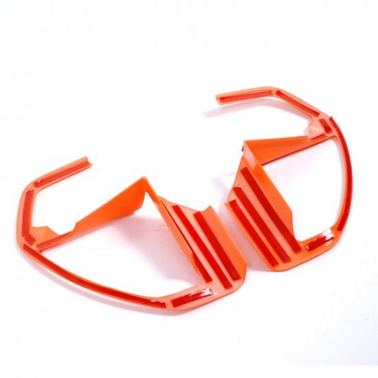 ABS Orange Steering Wheel Button Trim Cover for Toyota Tundra/Sequoia +