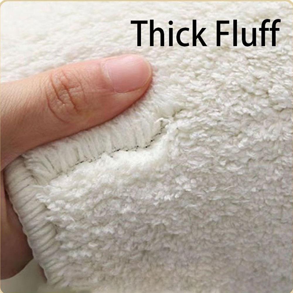 Beige Cream Minimalism Wabi Sabi Carpet Living Room Coffee Soft Fluffy Large Rug Non-slip Washable Bedroom Home Decor Floor Mats