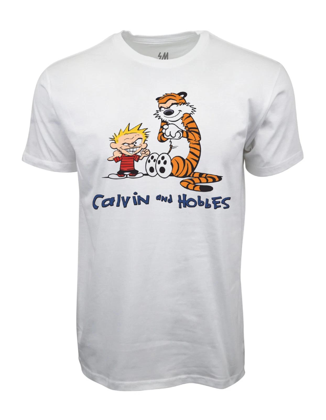 Calvin & Hobbes Graphic T shirt L