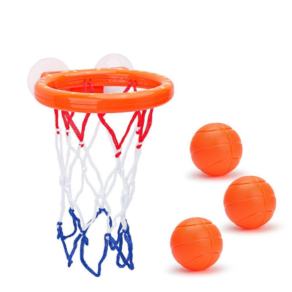Bath Toys Bath Basketball Hoop Suction Cup Bathtub Water Play Set  Education Toys