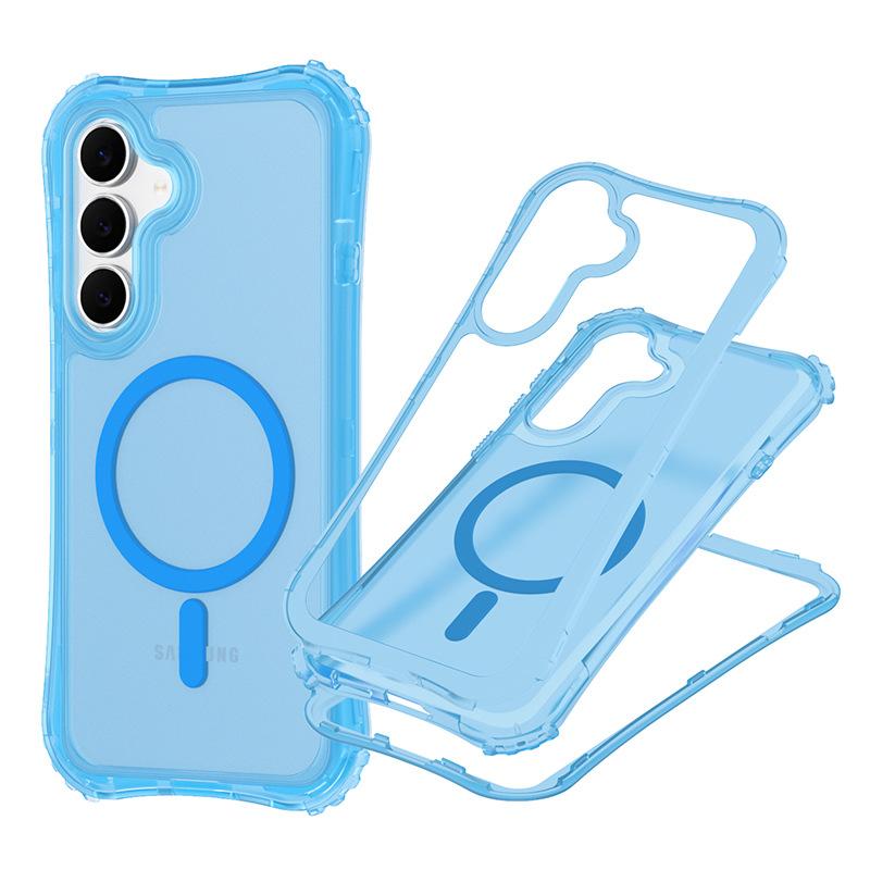 Neue Handyhülle für Samsung S25FE Drei-in-Eins Hautsensible Magnetische Handyhülle