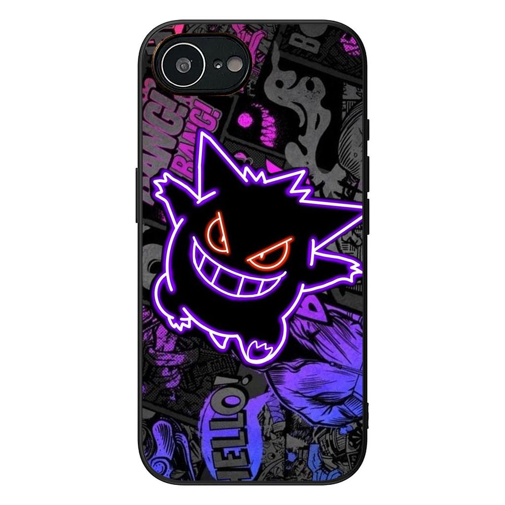 Comics P-Pokemons GO Gengar P-Pikachus Phone Case for Samsung Galaxy Note 20 9 10 S8 S10 Lite S9 Plus A54 A53 A21S S10E A17
