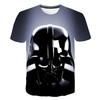 Men Star Wars T-Shirt Chirrut Imwe Print Lightweight Anime Kids Boys Short Sleeve Tee