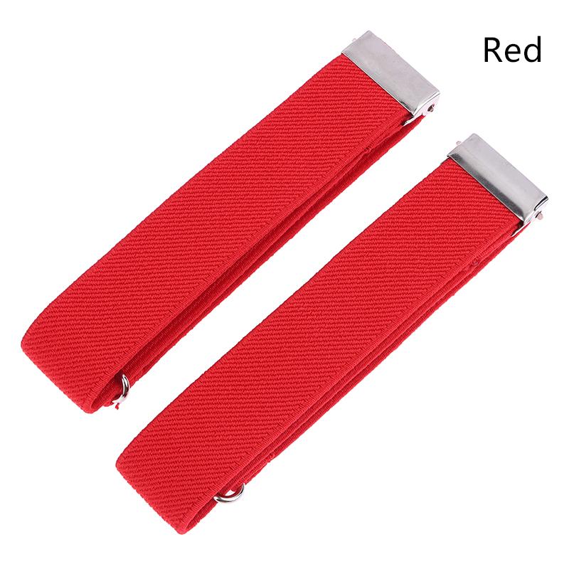 1 Pair Anti-Slip Cuff Holder Armband Men Women Business Elastic Adjustable Shirt Sleeve Garter Strap Arm Band Sleeve Bracelet