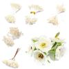 Double Heads DIY Artificial Mini Pearl Flower Stamen Pistil Floral Stamen Fruit Cherry For Wedding Christmas Decoration
