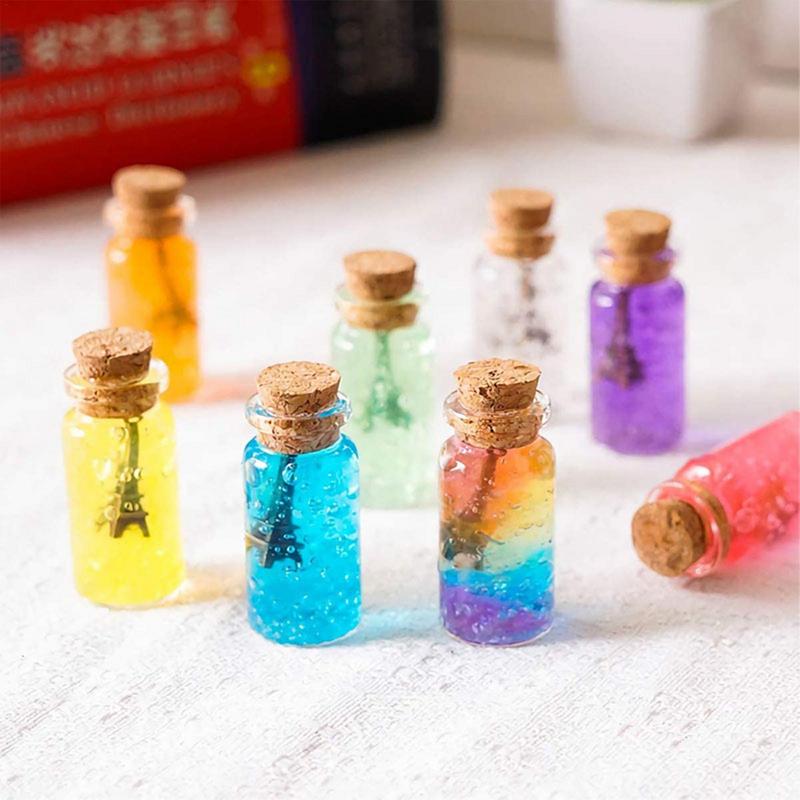 Glass Bottles With Cork Message Glass Bottle Empty Glass Jars 10 Pcs Tiny 5ml Message Bottle Decorative Bottles For Wedding Art