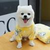 Winter Warm Dog Clothes for Small Dogs Soft Flannel Pet Vest French Bulldog Coat Yorkies Cartoon Print Puppy Cats Clothing