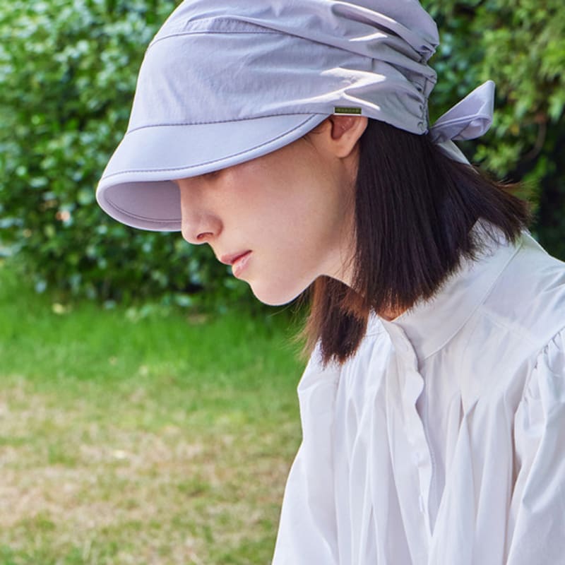 

VARZAR Metal Tip Scarf Cap Lilac FREE