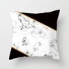 Ins Marble Geometric Print Square Pillow Cover Sofa Cushion Cover
