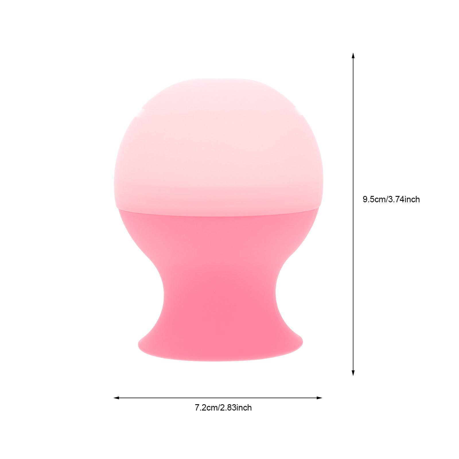 

Silicone Face Skin Care Icing Tool for Face Sun Redness Repair Facial Massage Deep Tissue Blood розовый