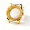 39/36mm Engine-Turned Bezel Watch Case Ref.115210 For Seiko Oyster Perpetual Date NH35/36 Automatic Movement Sapphire Mod Parts