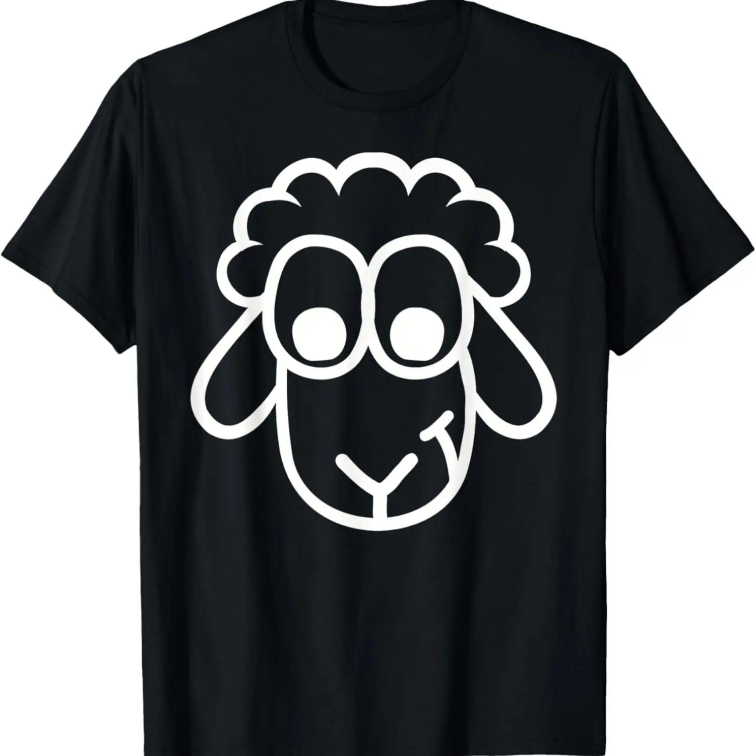 Funny sheep face T-Shirt S