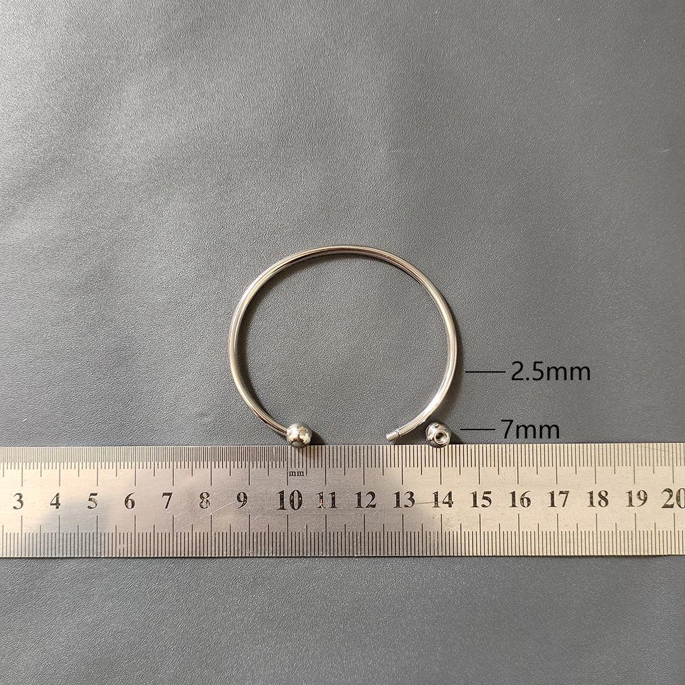 Women’s Titanium Steel Waterproof Beaded Elastic Bracelet