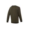 Reebok Logo Print Straight-Cut Crewneck Sweatshirt Unisex Sweatshirt Green GR8474