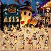 Halloween Tabletop Decorations Advent Calendar 2026, 24 Day Countdown Box with Trick or Treat Gifts Ghost Mini Figures, Collectible Toy Set for Kids