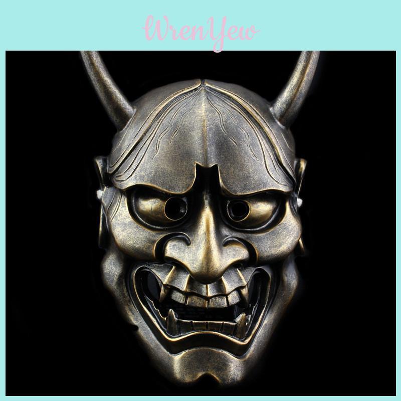 Prajna Face Mask For Carnival Resin Construction With Spooky Design For Event Use