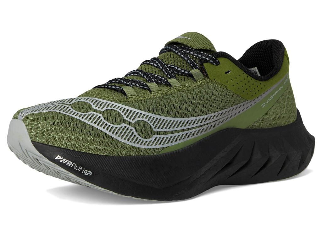 Saucony ENDORPHIN PRO 4 Running Shoes for cm Men, OLIVINE/BLACK, 28.0