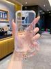 Clear Card Slot Phone Case With Colorful Charm Lanyard For For Iphone 17 Air 16 1 14 Plus 13 12 11 Pro Max X S Back Cover