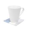 STYLE Decor 2-Piece Set: 4 Laminated Placemats and 4 Laminated Coasters. Perfect for Dining Tables, Parties, and Table Coordination. Water Flow Design
