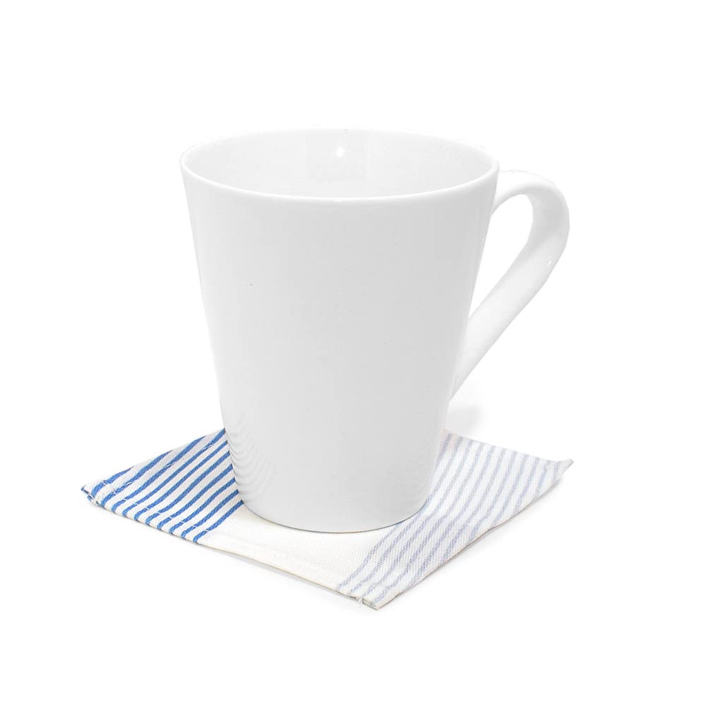STYLE Decor 2-Piece Set: 4 Laminated Placemats and 4 Laminated Coasters. Perfect for Dining Tables, Parties, and Table Coordination. Water Flow Design