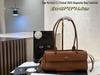 Luxury Retro Cowhide Baguette Shoulder Bag with Double Box Packaging