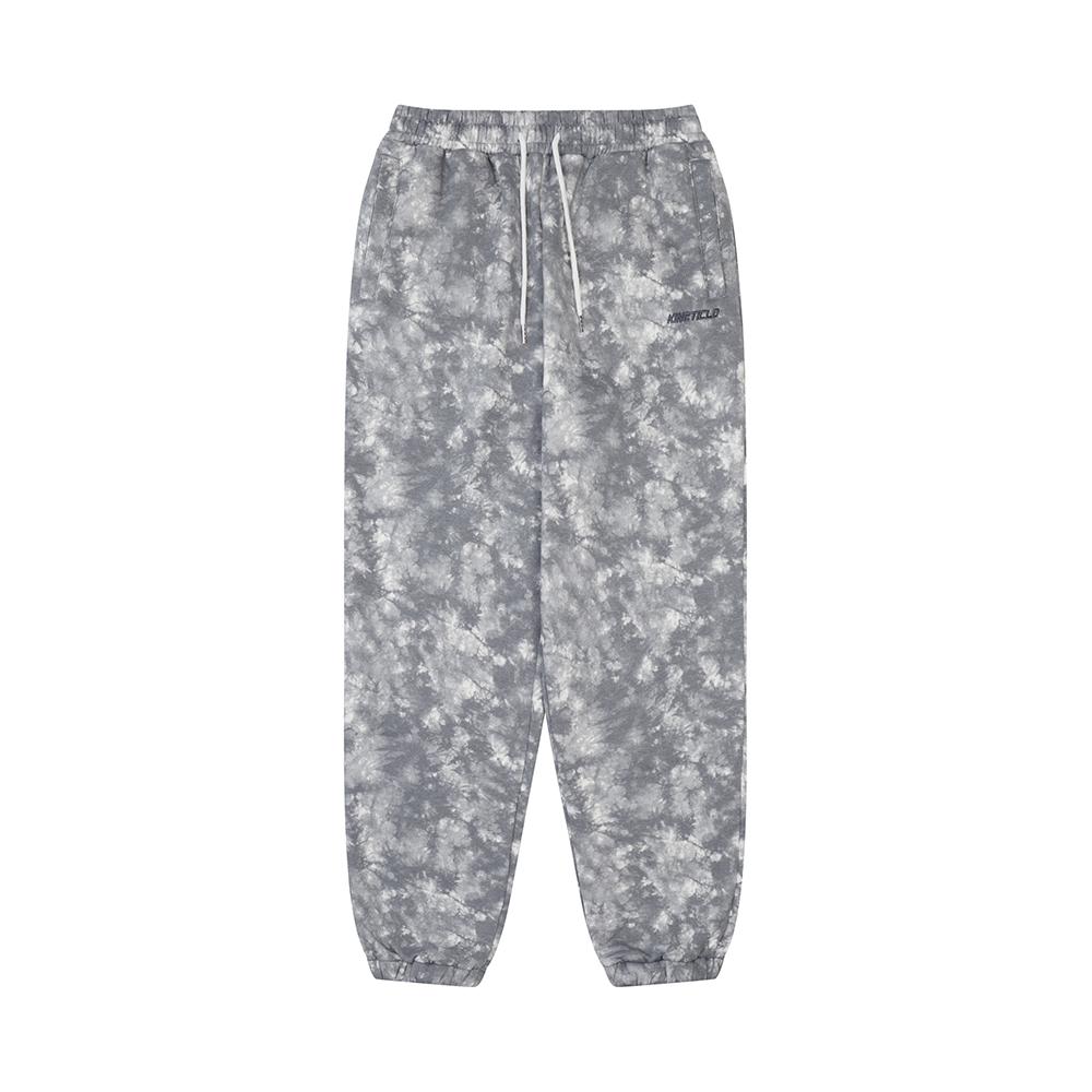 Kinetikeullo Stone Grey Water-Dyed Jogger Pants