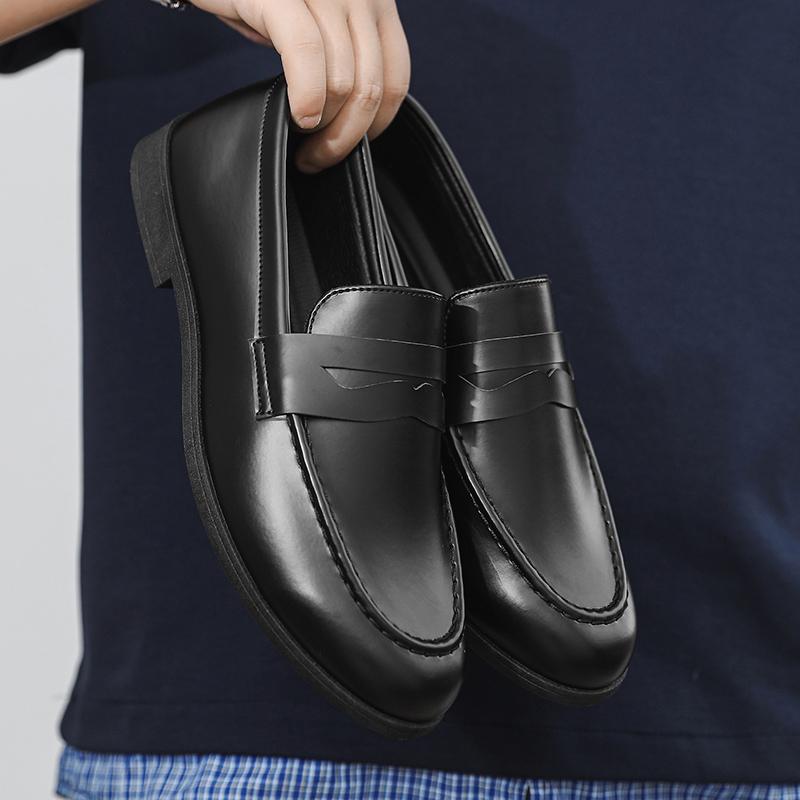 New Classics Men's Suede Slip On Loafers Preppy Lightweight Breathable Flats Non Slip Daily Fashion Casual Outdoor Sneakers