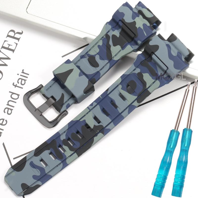 Resin Strap For Casio GW9300 GW-9300 RANGEMAN Men's TPU Replacement Band G-9300 Sport Waterproof Bracelet