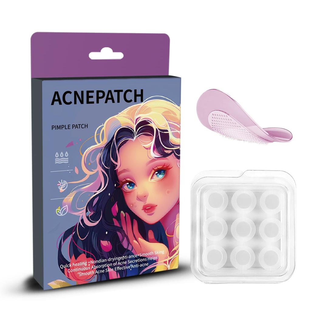 FERNIDA Spot 6 Perfect for Skin Concealing Facial and As a Makeup Tea Tree Patches 9 Patches, Bulk, 300-Piece Set, Colors, Irritation, Blemishes,