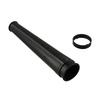 Black Plastic Attachment Short Suction Nozzle Compatible with Blowers 1232454