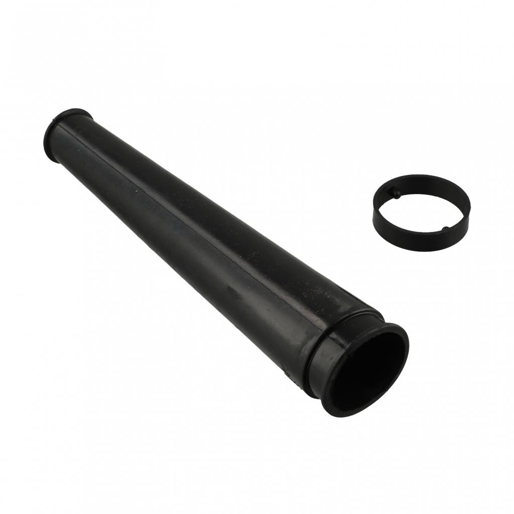 Black Plastic Attachment Short Suction Nozzle Compatible with Blowers 1232454