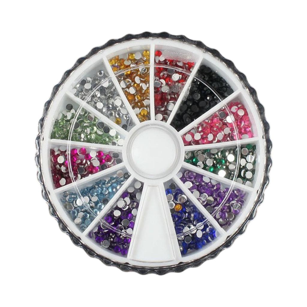 New Rhinestones Glitter Wheel Glue Acrylic Fashionable