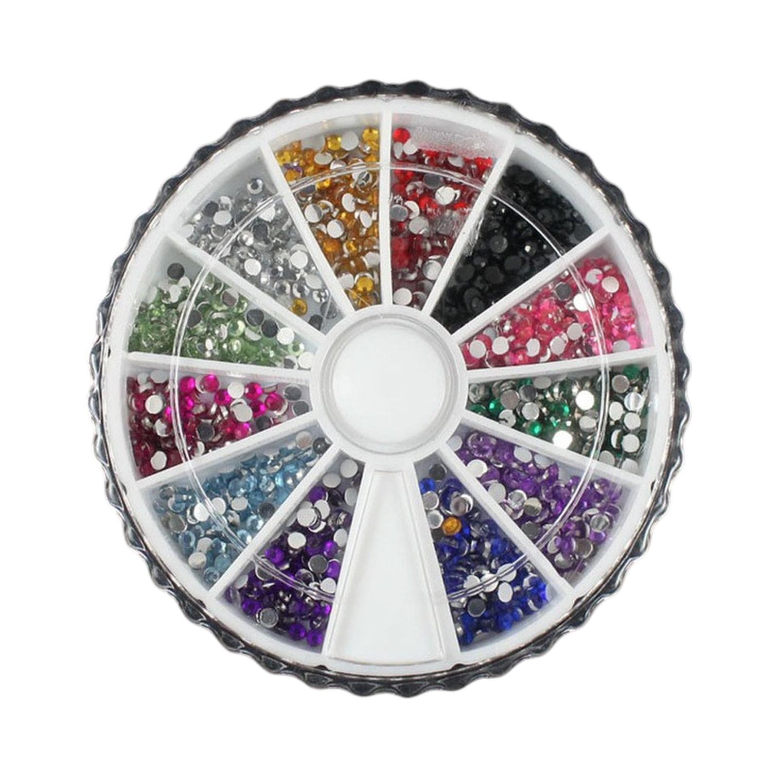 

New Rhinestones Glitter Wheel Glue Acrylic Fashionable One Size хакі