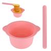 2 Pack Silicone Wax Warmer Liner with Spatula Sticks, Reusable Silicone Waxing Bowl, Wax Pot Liner for Hair Removal (2)