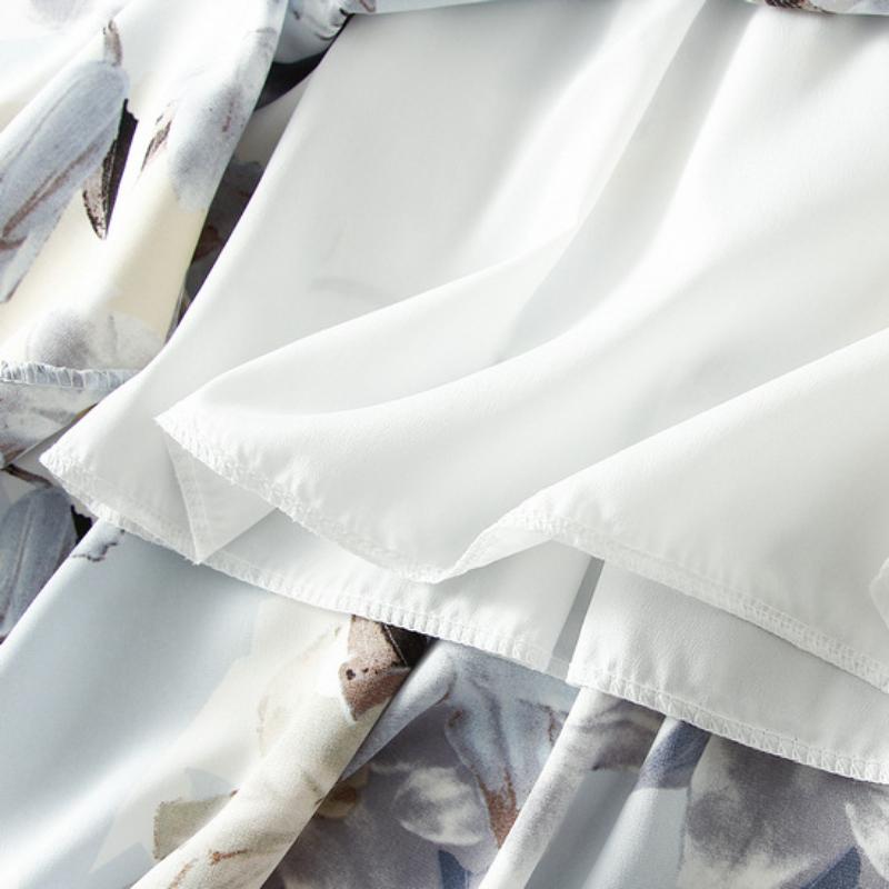 Юбка с рисунком маслом в стиле ретро — фото 9