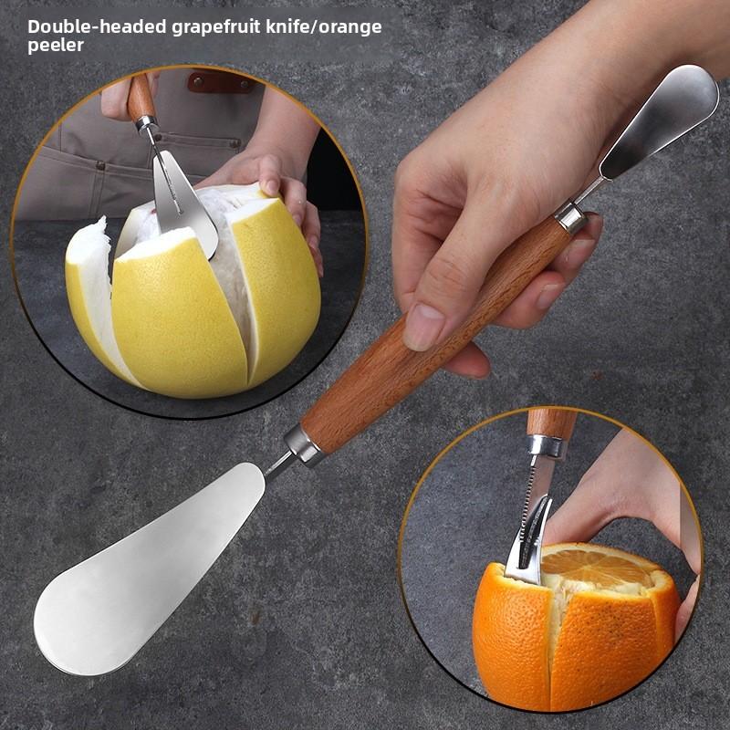 Dual-purpose Thickened Pomelo Dividing Peeling and Peeling Pomelo Opener