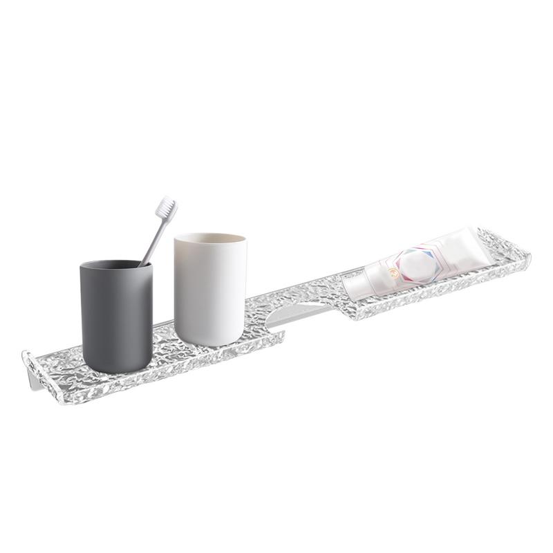 Acrylic Bathroom Shelf Organizer Sink Rack Storage Organizer Shelf Bathroom Shelf Organizer Over The Faucet For Bathrooms spain