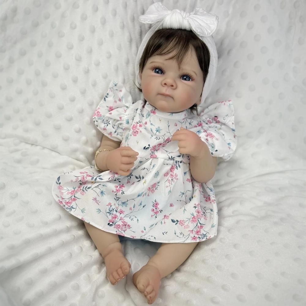 48cm Truth Looking Reborn Dolls Bettie Soft Vinyl Full Body Newborn Doll Can Bath Adorkable Lifelike Bebe Reborn Bonecas Menina Kid Birthday Xmas Gift