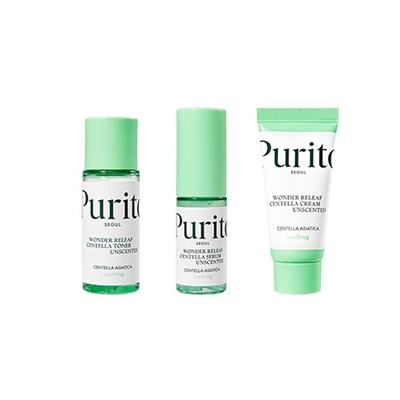 [Purito Seoul] Wonder Releaf Centella Mini Súprava Bez Vône