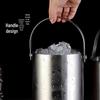 Stainless Steel Portable Insulated Ice Bucket