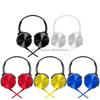 3.5mm Jack Wired Headphone Fashion Computer Gaming Wired Headset Lightweight Over-Ear Earphone Portable Adjustable Earbud