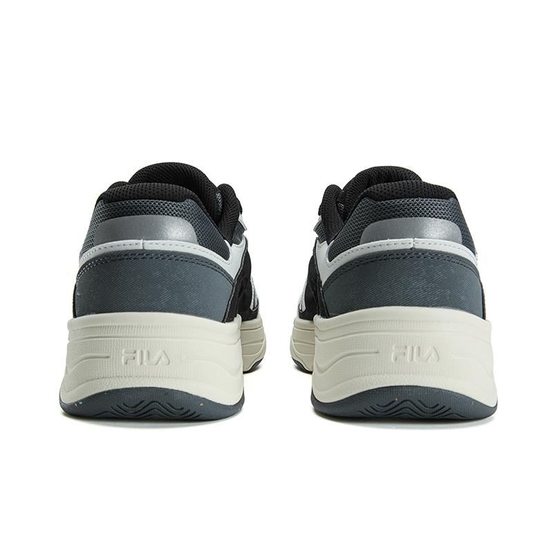 FILA MILANO Abrasion Resistant Lightweight Breathable Low top Skateboard Shoes Men's Fusion Gray/Black F12M623210FTA