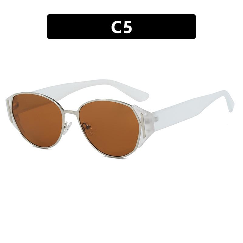 Barn wind potato glasses sunglasses playful Internet celebrity sunglasses female sunscreen street sunglasses
