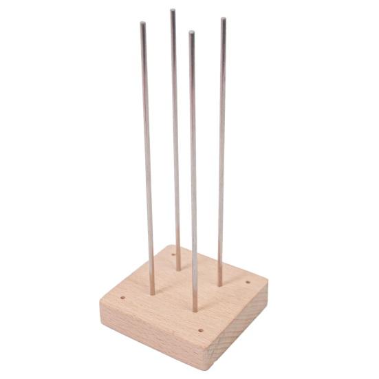 

Дерев яний Вузол Мавпячий Кулак Портативний Вузлоплет для Мотузок Вузлоплет для Вузлів Ремесло Основа Створювач Вузла Мавпячий Кулак для Мотузкових Проектів Брелоків Підвіски для Рюкзаків Ремесло 1 Set